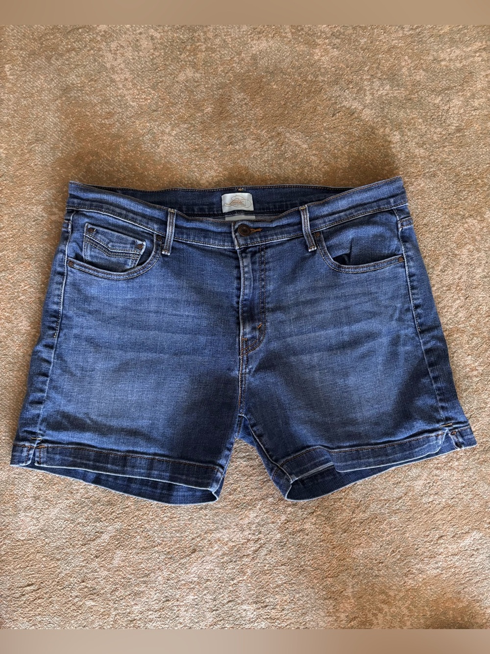 Levi’s 515 Shorts Women’s Size 14 Medium Wash Stretch Denim